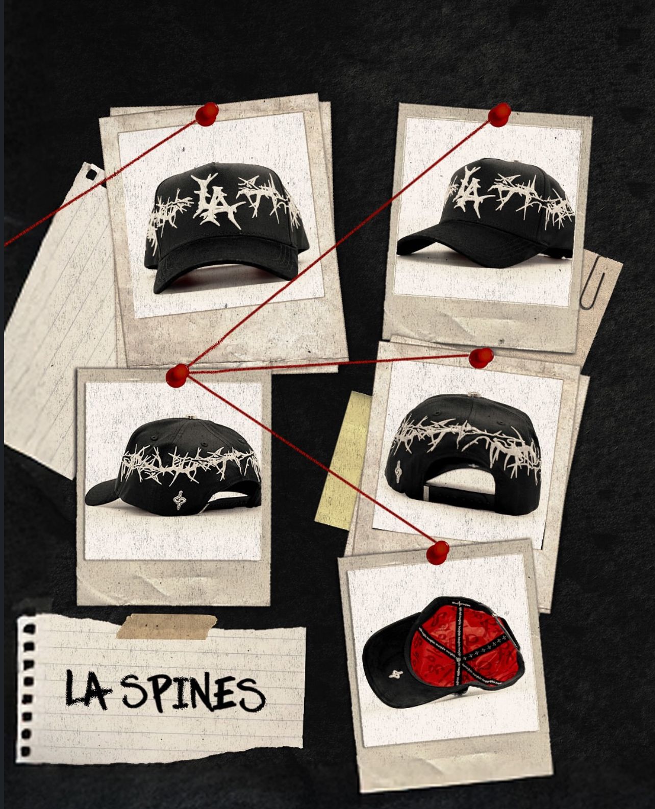 Gorra Incognito "LA SPINES"