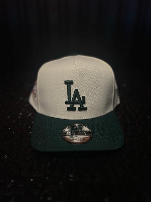 GORRA NEW ERA LA DODGERS 100TH GREEN SNAPBACK