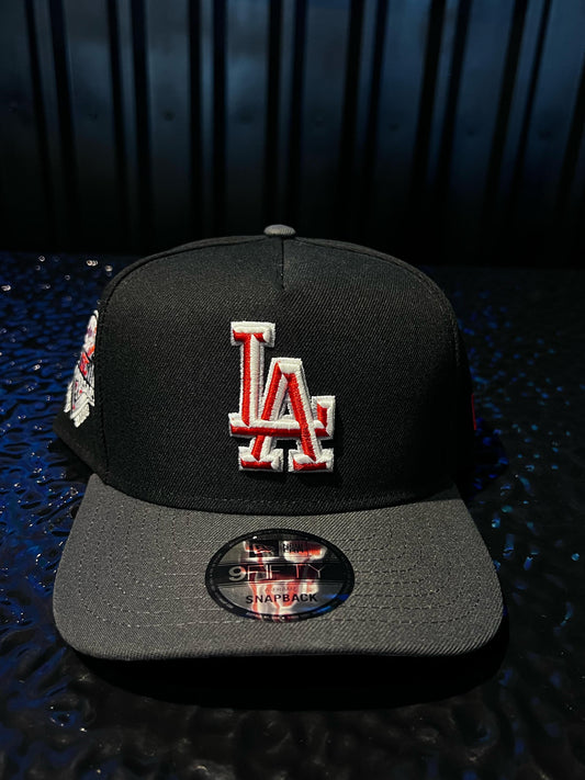 GORRA NEW ERA LOS ANGELES 58-08 RED BLACK SNAPBACK