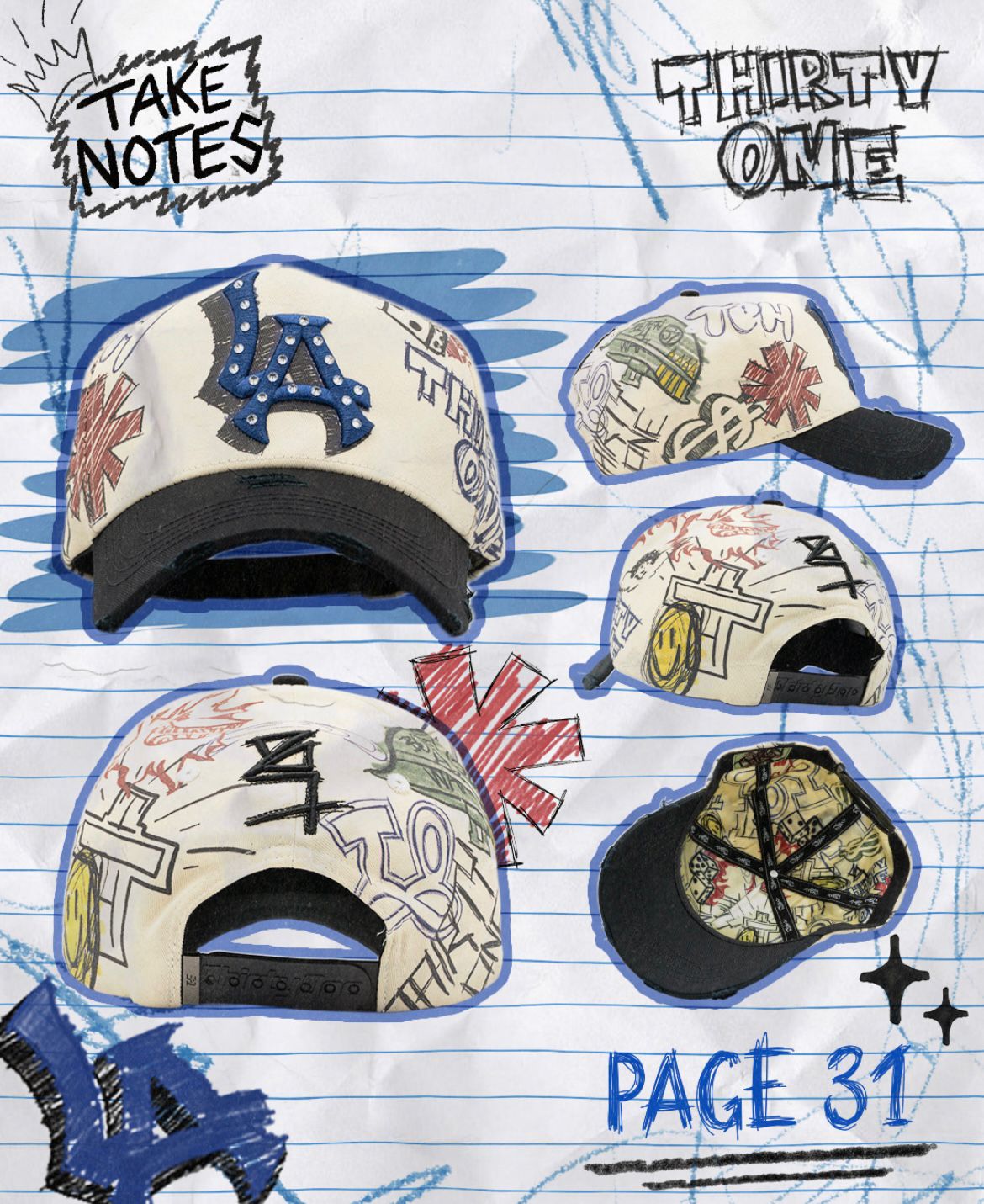 GORRA 31 HATS "PAGE 31" (PREVENTA)