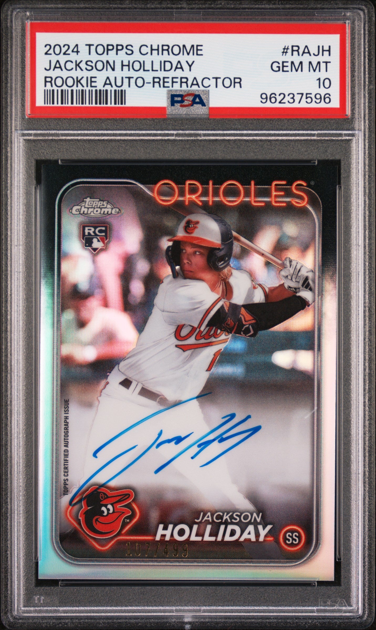 Jackson Holliday - PSA 10 Graded Rookie Card