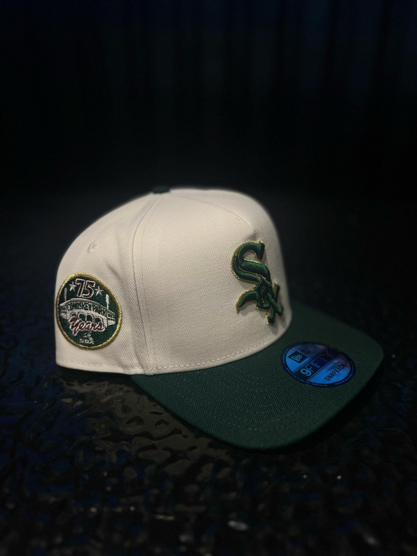 GORRA NEW ERA SOX COSMIKEY 75 YEARS GREEN SNAPBACK