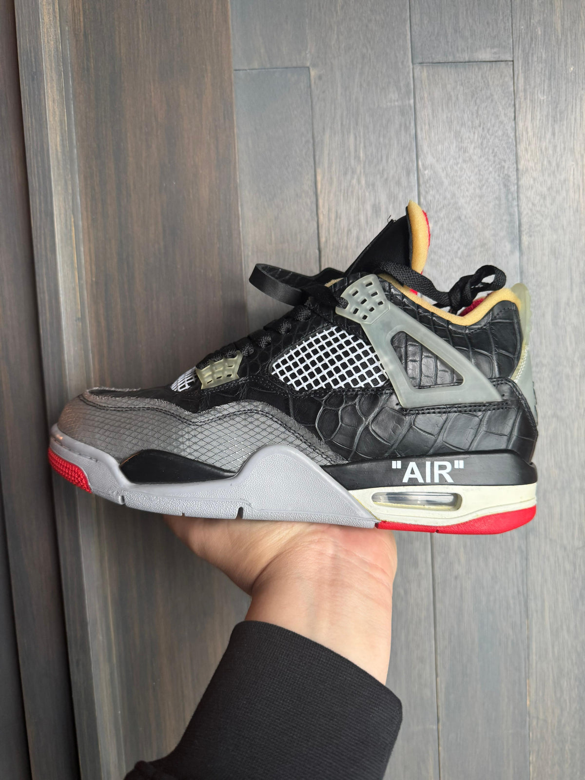 SRGN Air Jordan 4 OW Bred