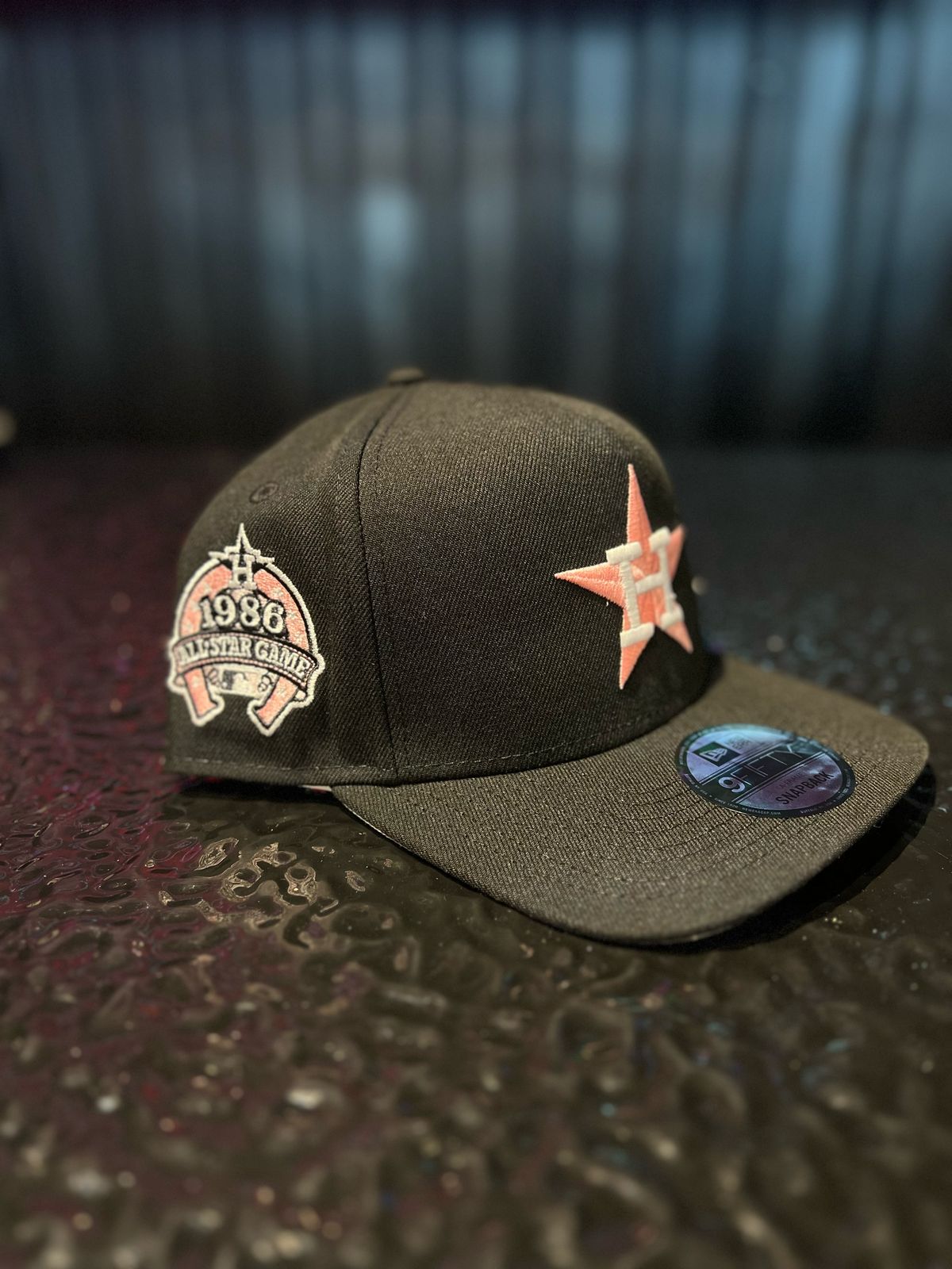 GORRA NEW ERA HOUSTON ASTROS 1986 BLACK/PINK SNAPBACK