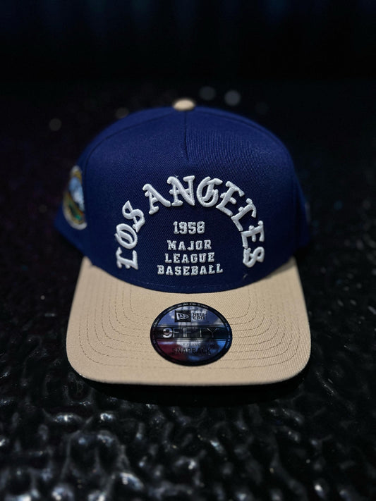 GORRA NEW ERA LOS ANGELES 1958 BLUE SNAPBACK