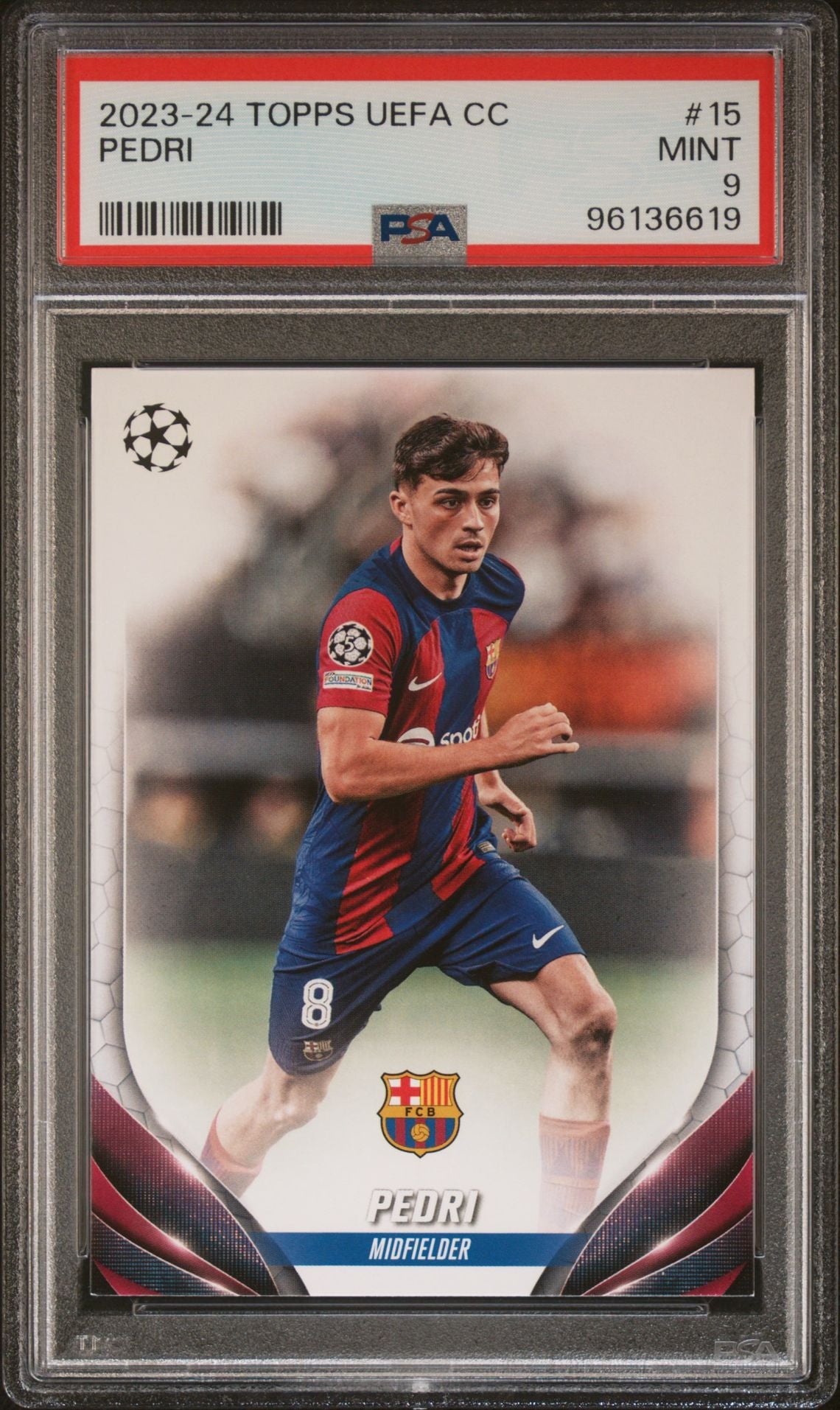 Pedri - PSA Graded Card