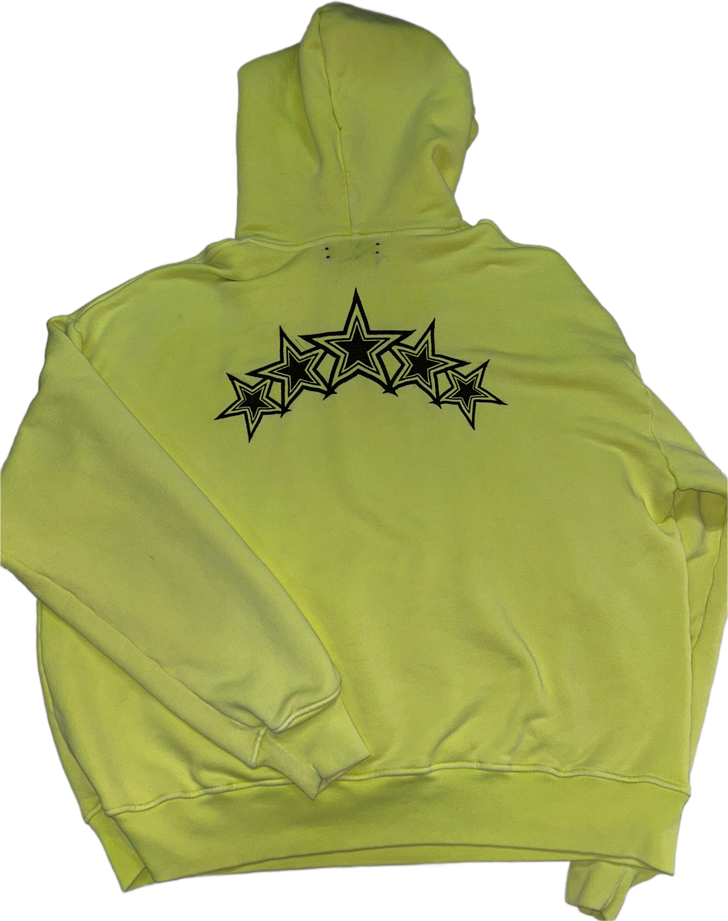 AMIRI STARS YELLOW/BLACK HOODIE