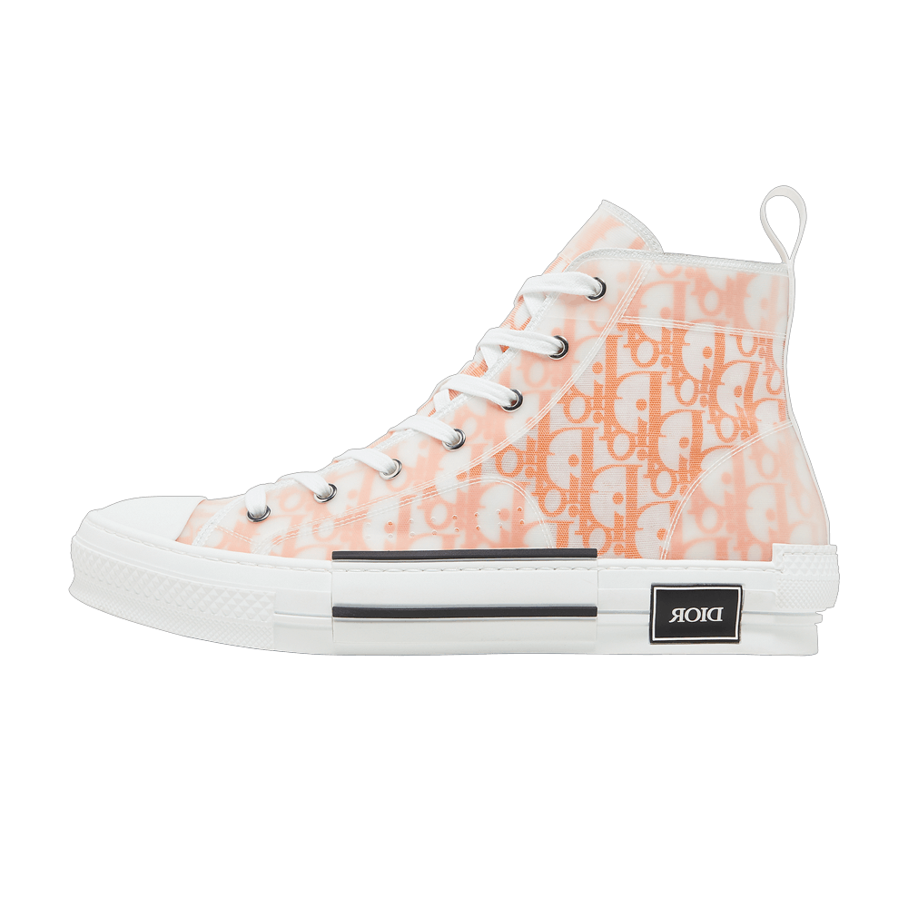 Dior B23 High Orange Oblique Canvas