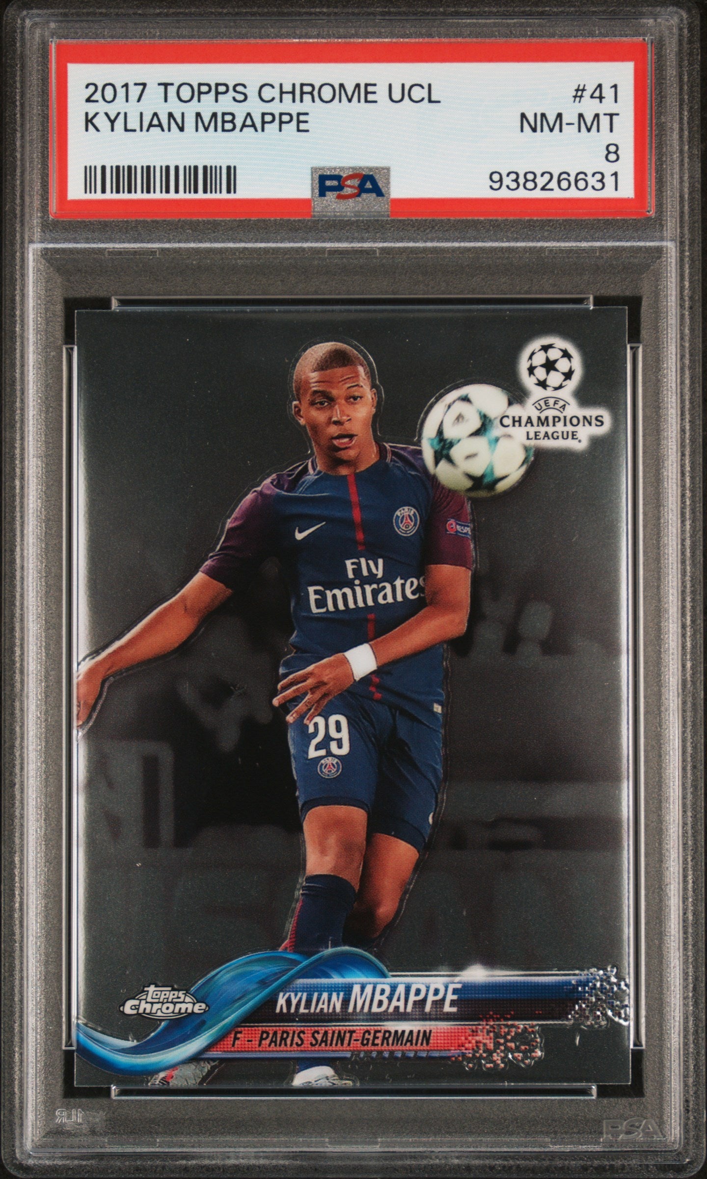 Kylian Mbappé - PSA Graded Card