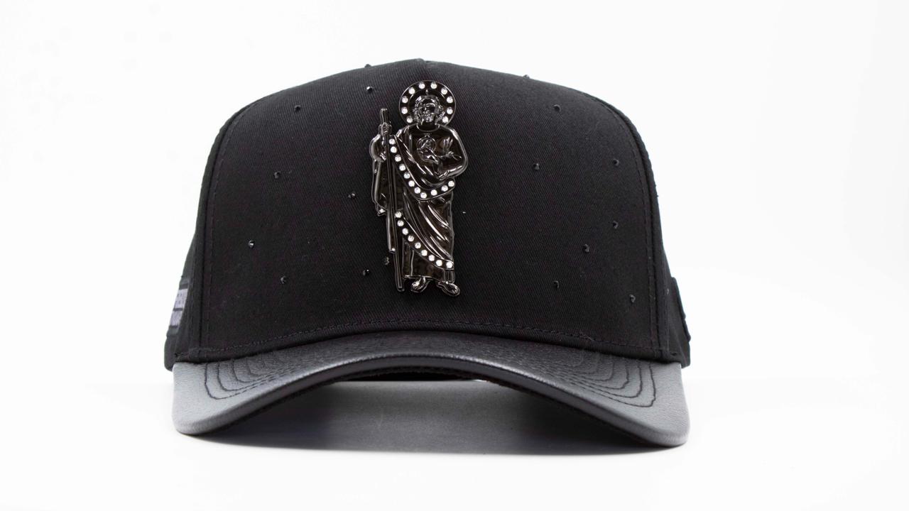 Gorra Florence Caps "SAN JUDAS" Crystal black