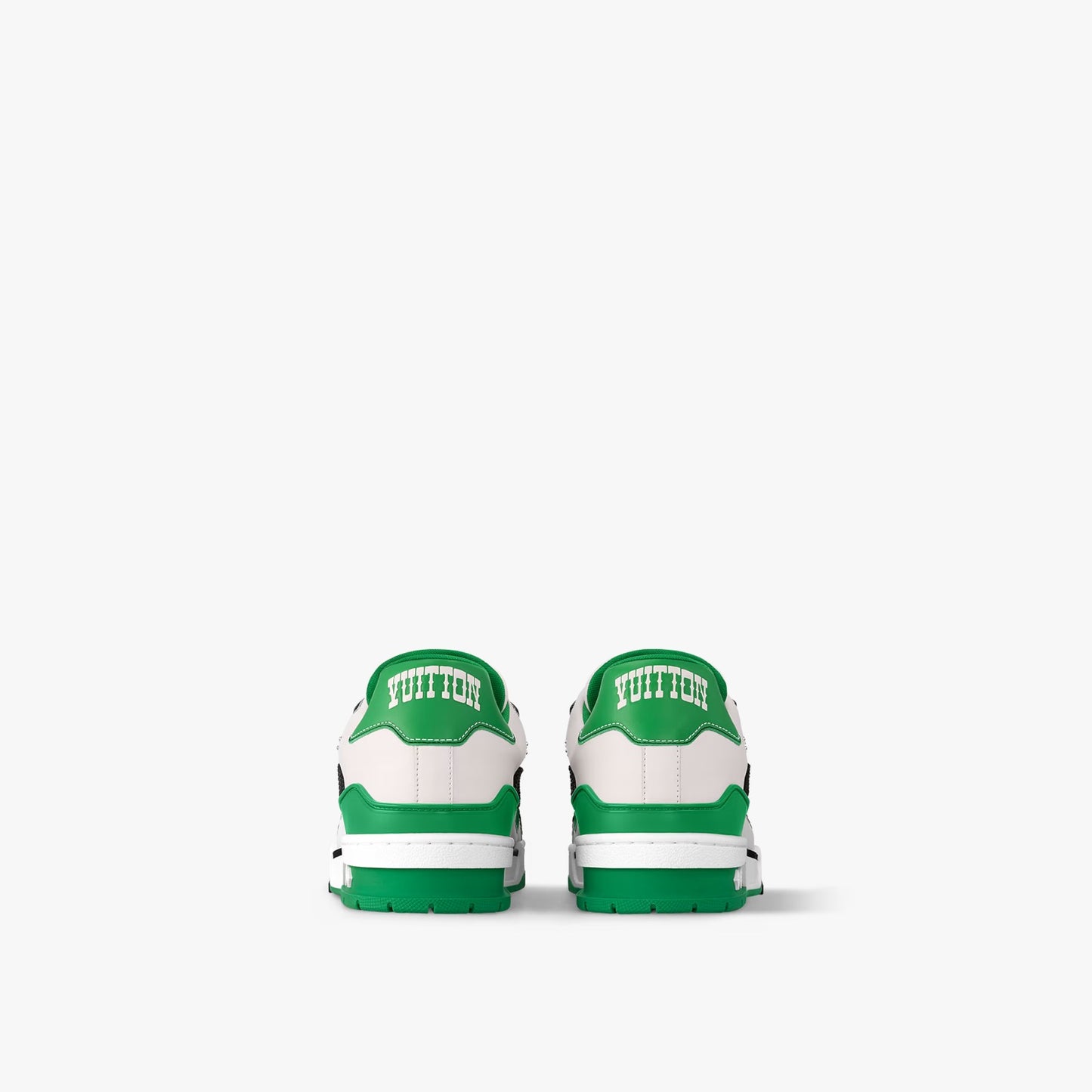 Louis Vuitton LV Trainer Green White Studs