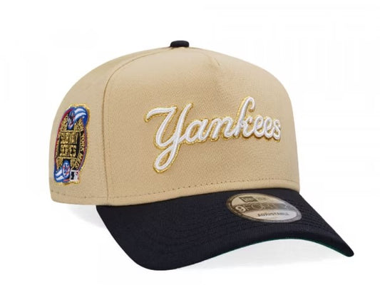 GORRA NEW ERA YANKEES CURSIVA KHAKI ADJUSTABLE