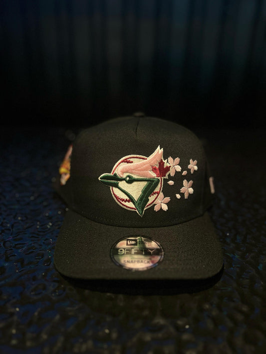 GORRA NEW ERA BLUE JAYS 92TH ROSES BLACK SNAPBACK