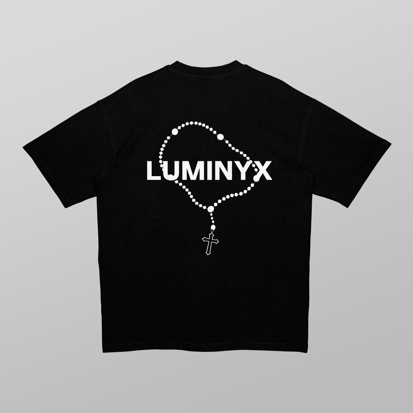 LUMINYX TEE BLACK "ROSARY"