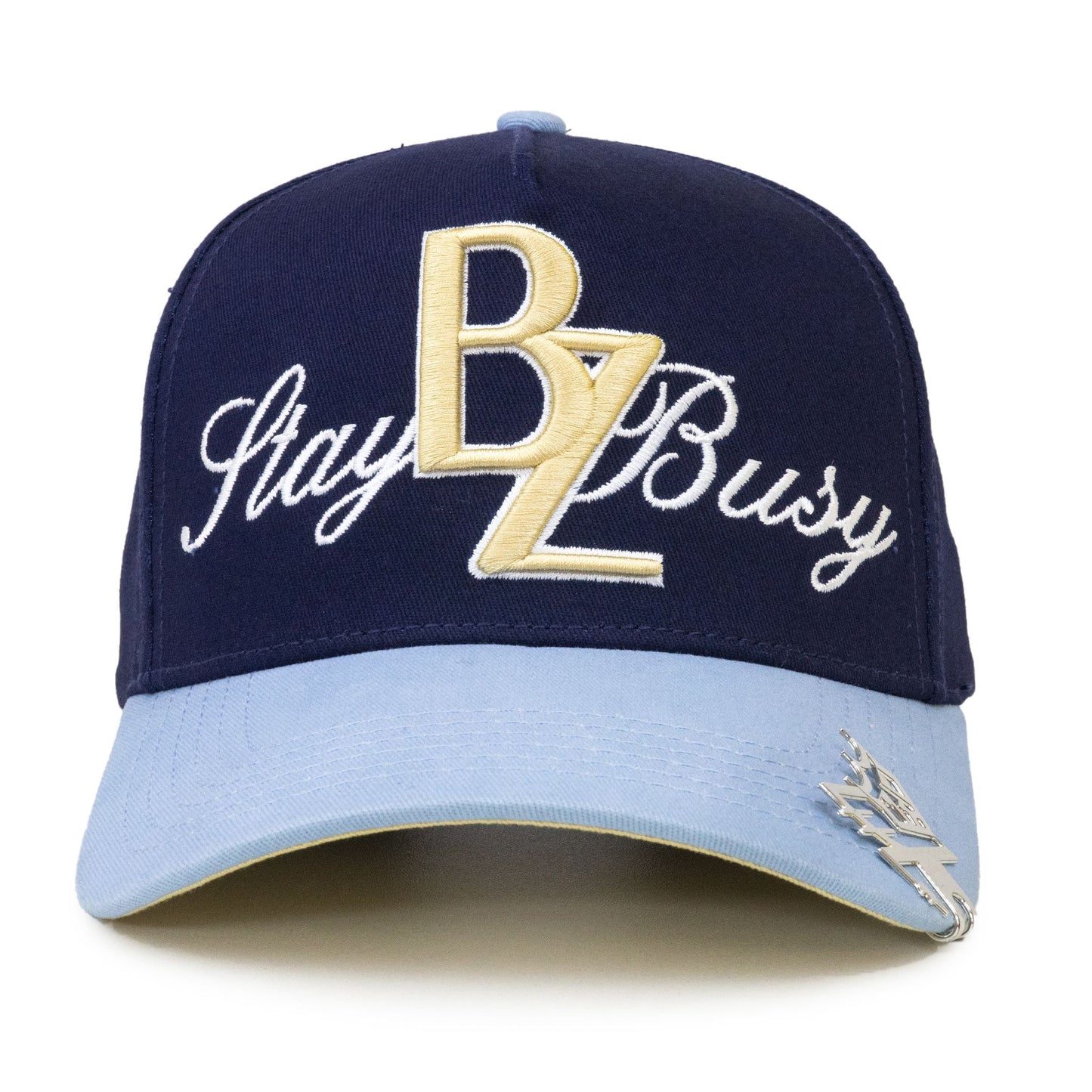 GORRA BAEZ OG STAY BUSY BLUE BEIGE