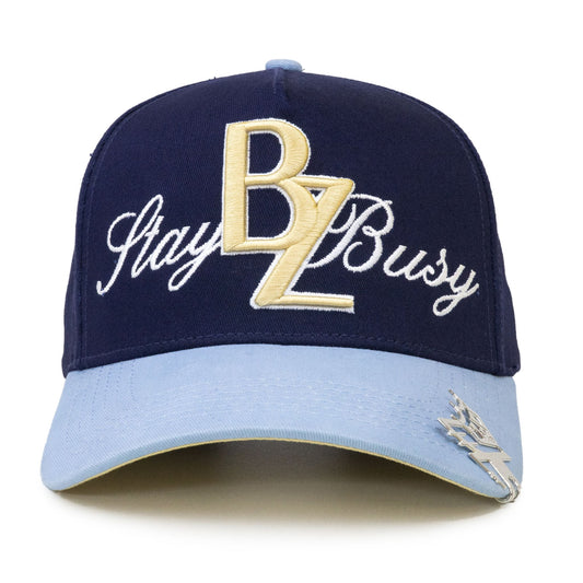 GORRA BAEZ OG STAY BUSY BLUE BEIGE