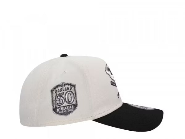 GORRA NEW ERA OAKLAND 50TH 68-18 ELEPHANT BEIGE GREY