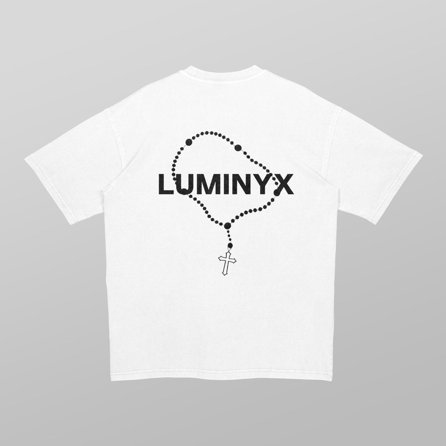 LUMINYX TEE WHITE "ROSARY"