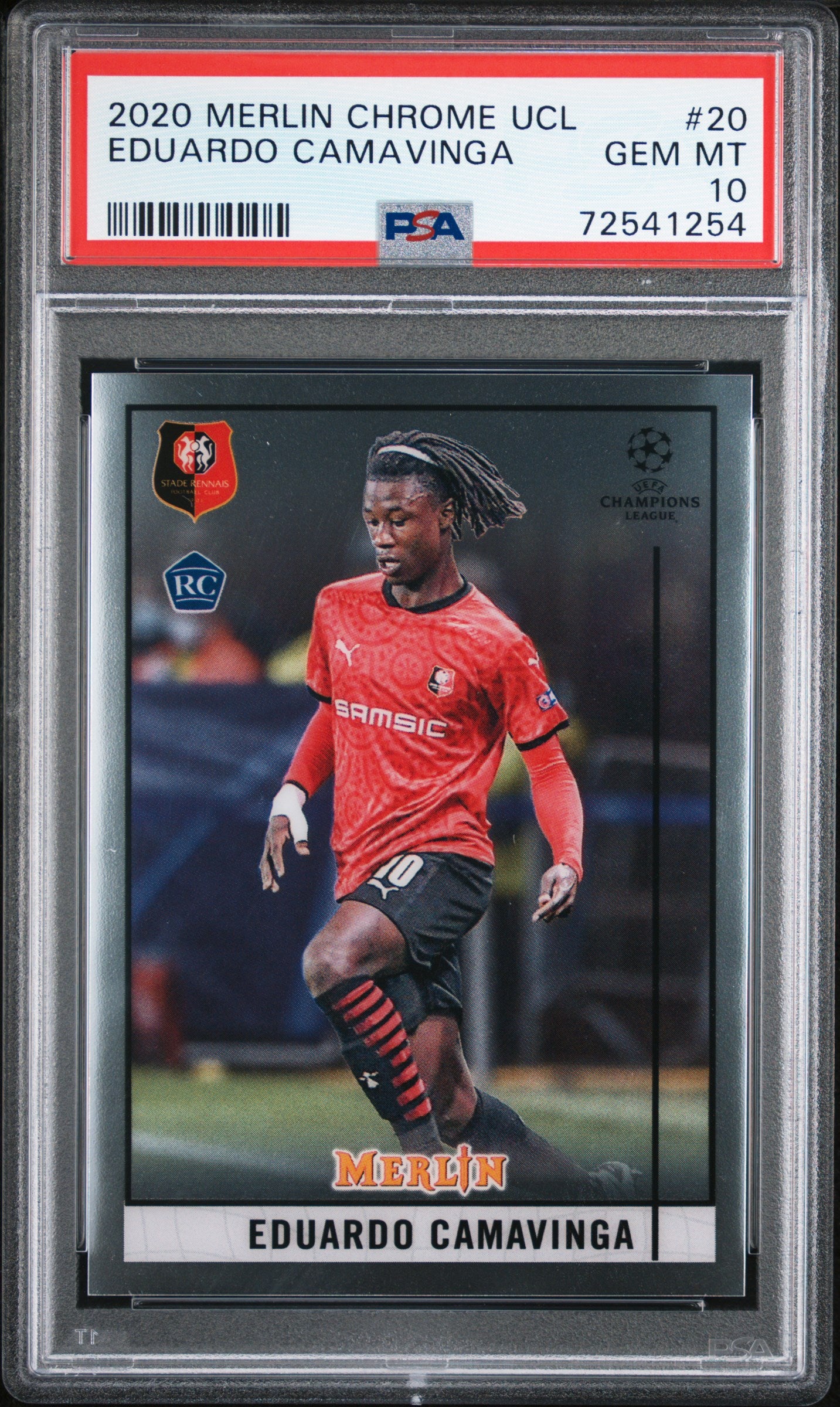 Edu Camavinga - PSA Graded Card