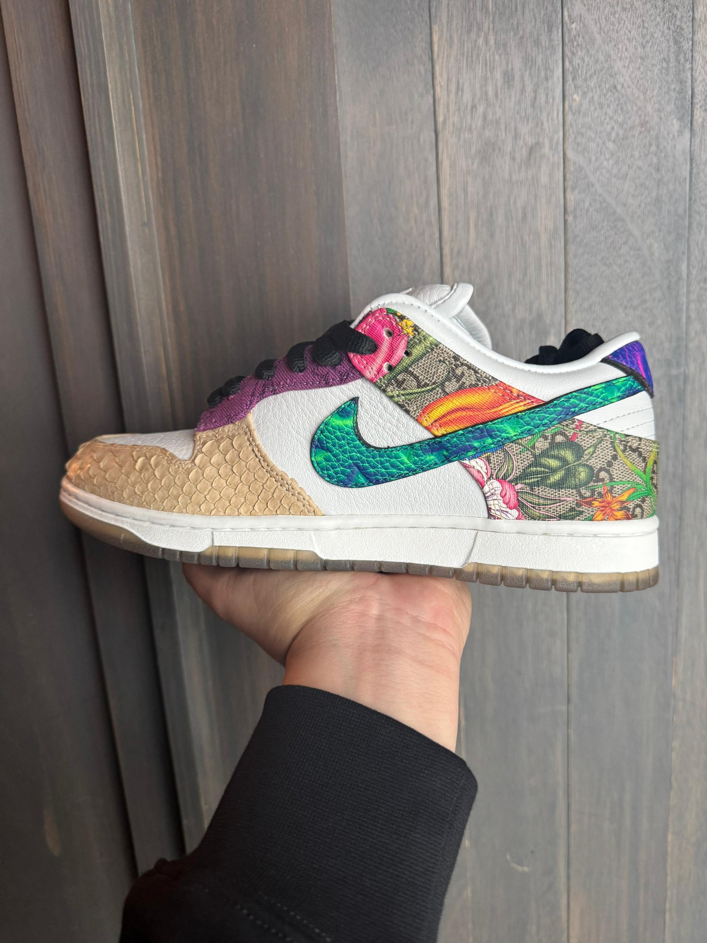SRGN Dunk Low SB What The Designer