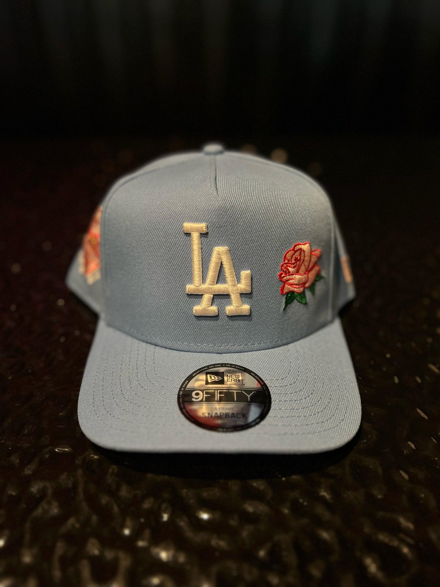 GORRA NEW ERA LA DODGERS ROSE BLUE SNAPBACK