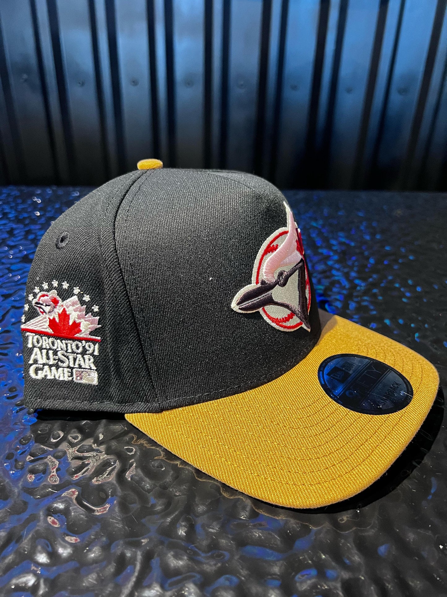 GORRA NEW ERA CARDINALS TORONTO 91' BLACK YELLOW SNAPBACK