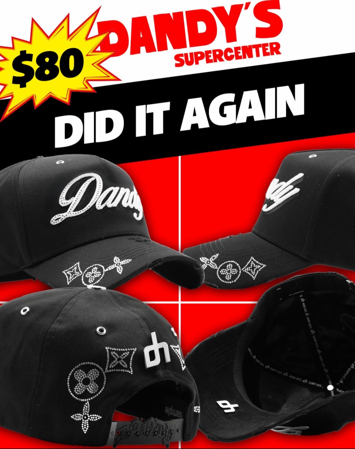 GORRA DANDY HATS "DID IT AGAIN" (PREVENTA)
