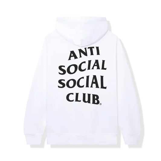 Anti Social Social Club Logo Hoodie White