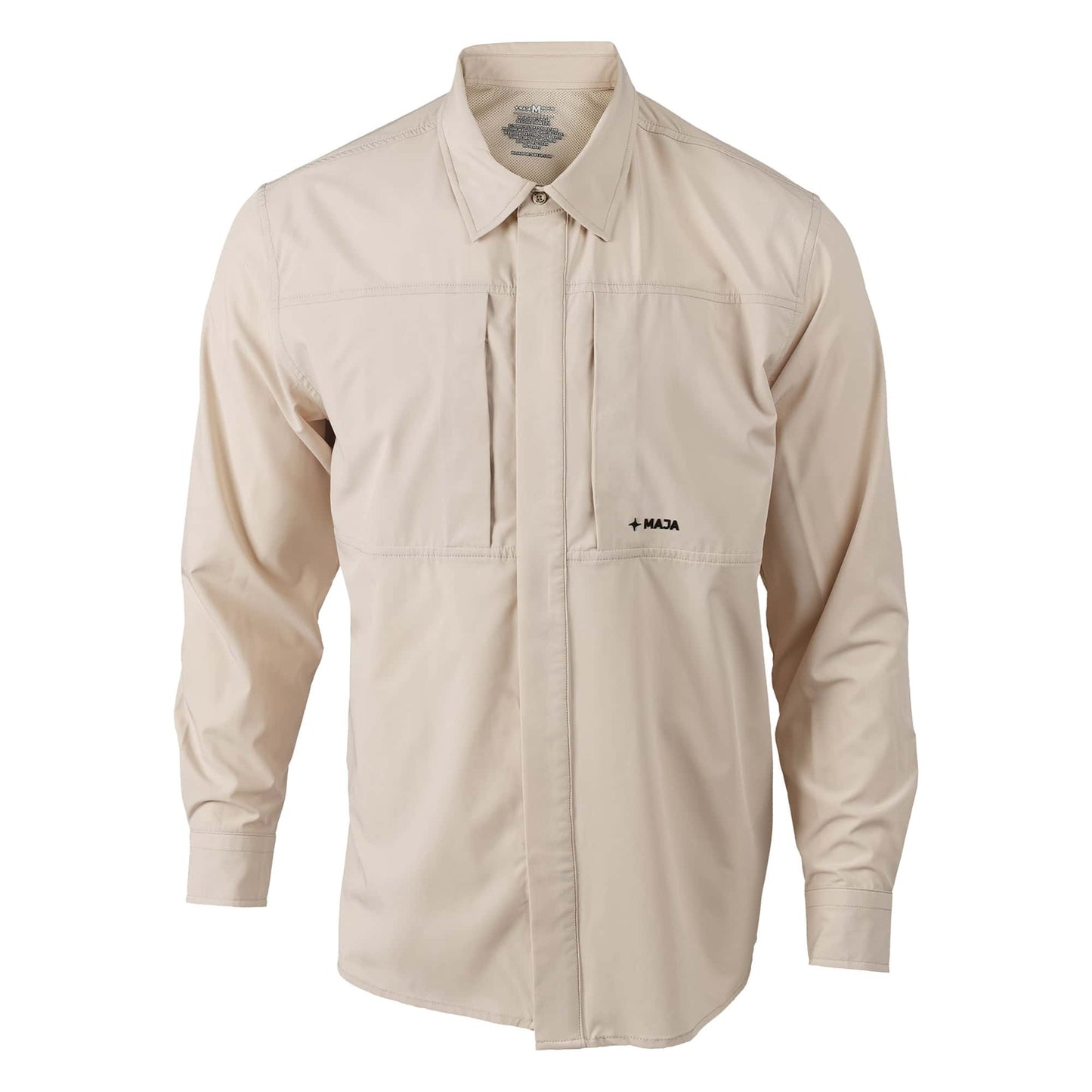 Camisa Maja Pacifica Khaki - Manga Larga