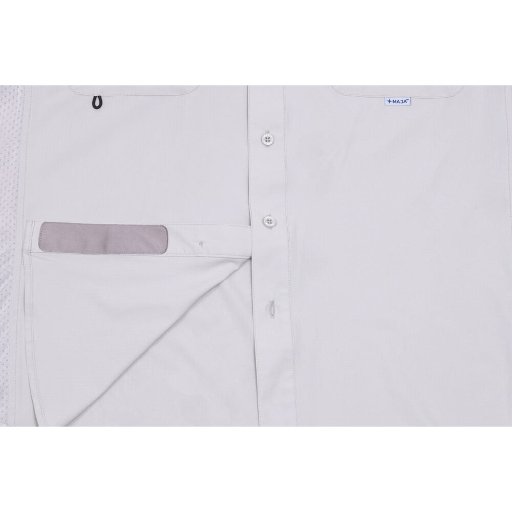 Camisa Maja Outdoor Signature Light Gris - Manga Corta