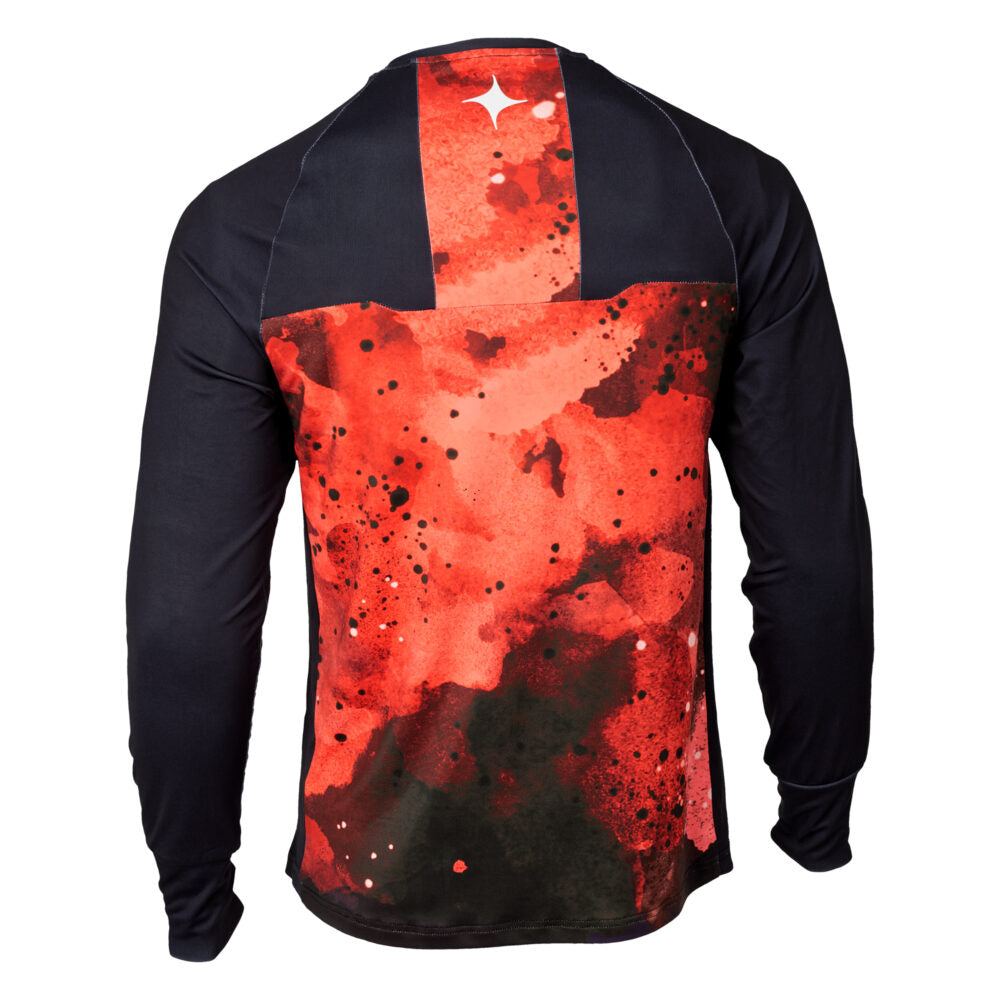 Camiseta Maja Performance Aquadrip Rojo- Manga Larga