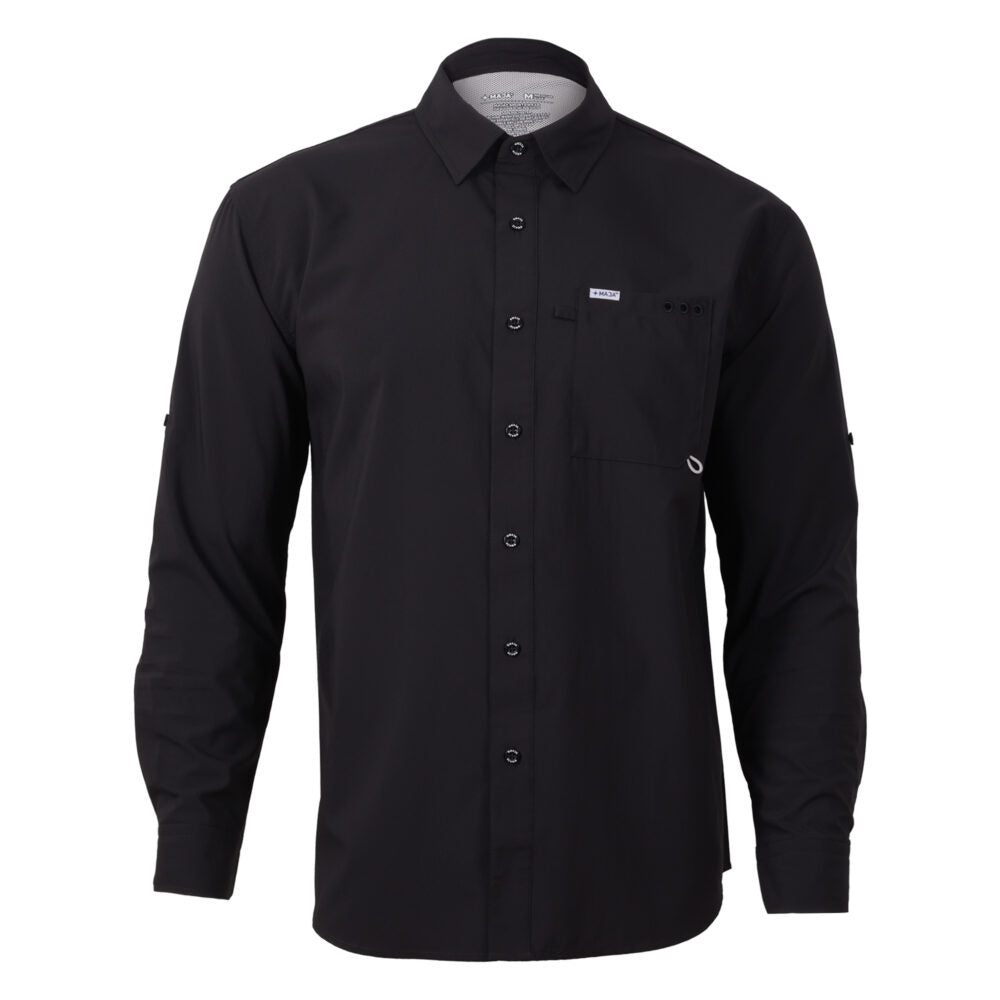 Camisa Maja Paseo Negra - Manga Larga