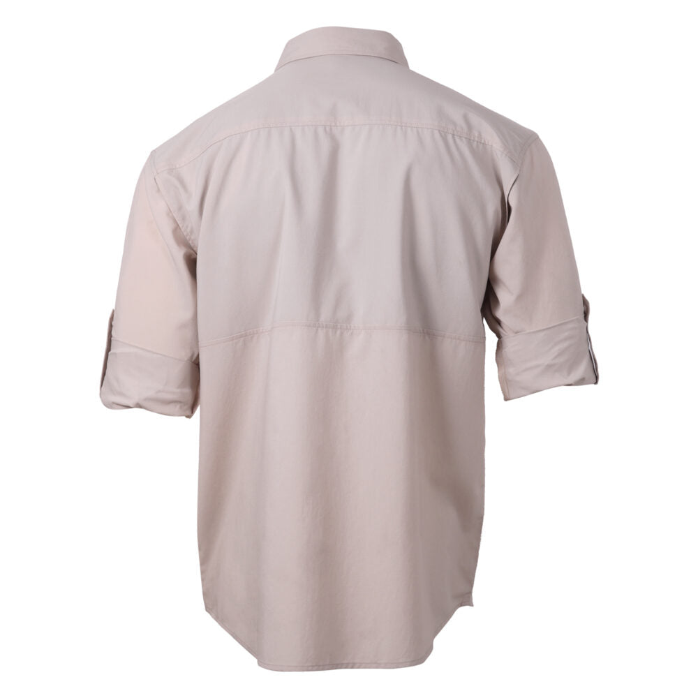 Camisa Maja Paseo Khaki - Manga Larga