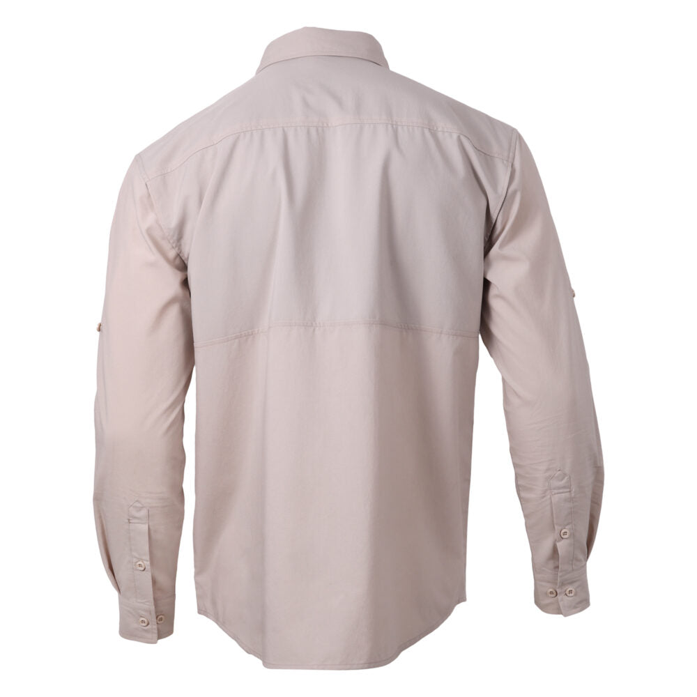 Camisa Maja Paseo Khaki - Manga Larga
