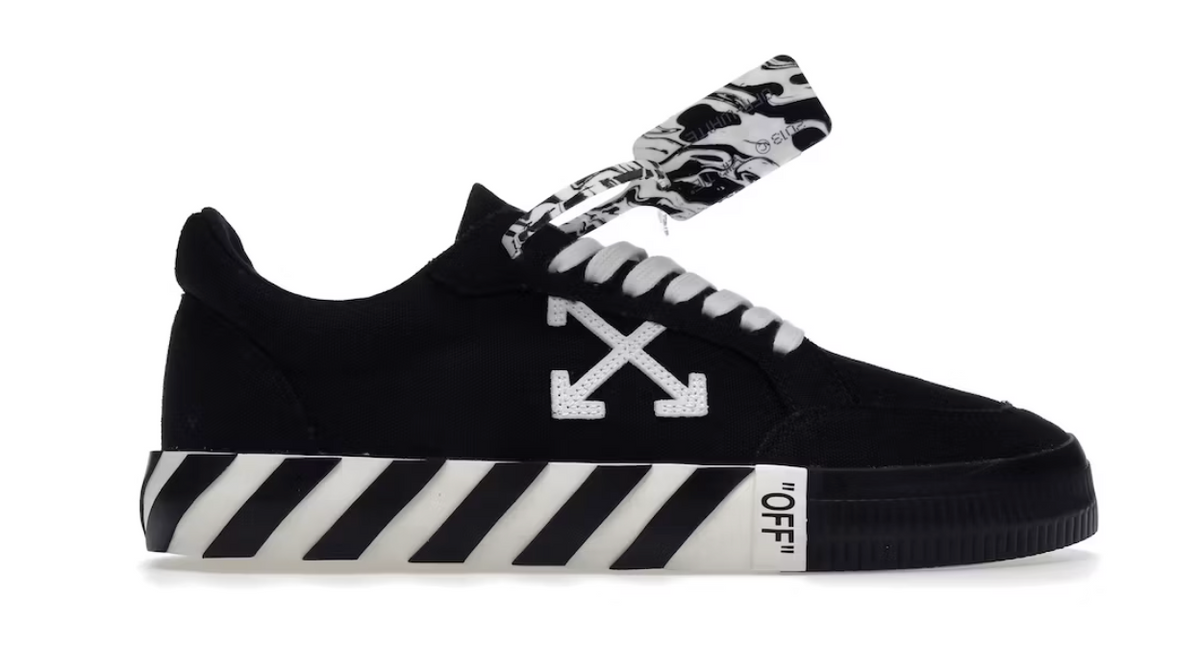 OFF-WHITE Vulc Low Black White Arrow SS21