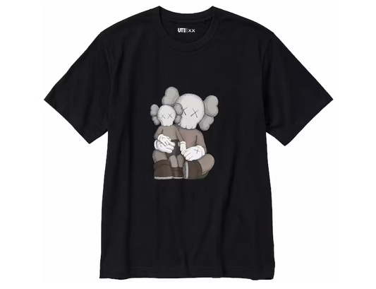KAWS x Uniqlo UT Short Sleeve Graphic T-shirt (Asian Sizing) Black