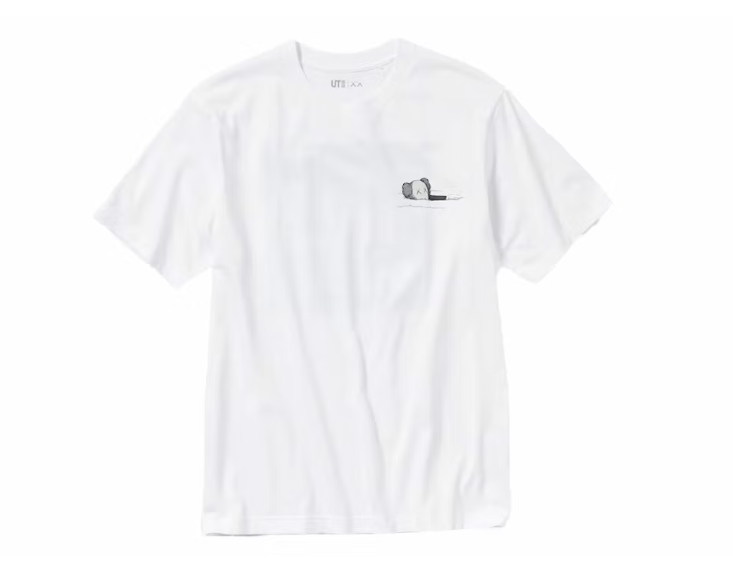 KAWS x Uniqlo UT Short Sleeve Artbook Cover T-shirt (US Sizing) White