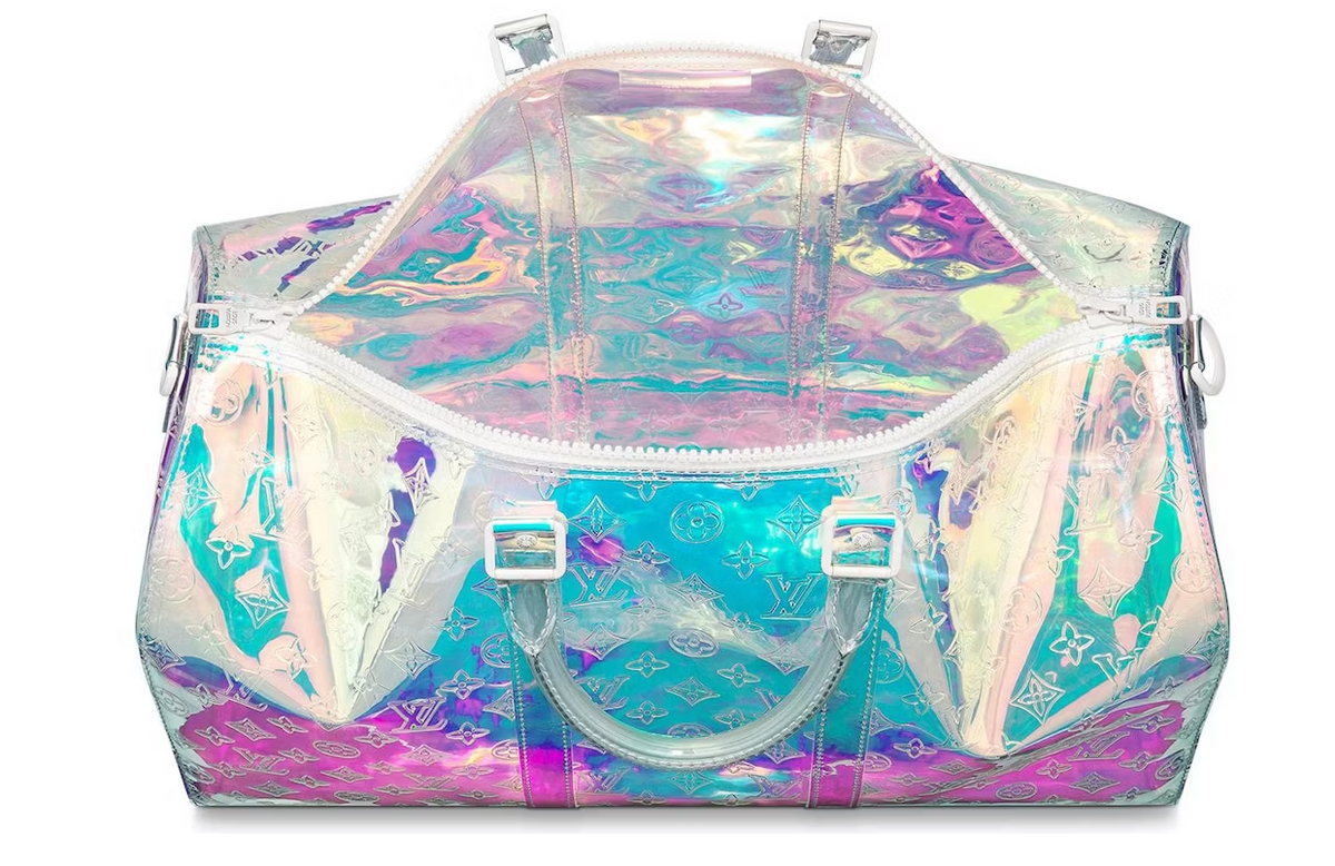 Louis Vuitton Keepall Bandouliere Monogram 50 Prism Seminueva