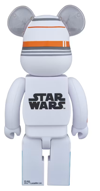 Bearbrick BB-8 ANA Jet 400% White