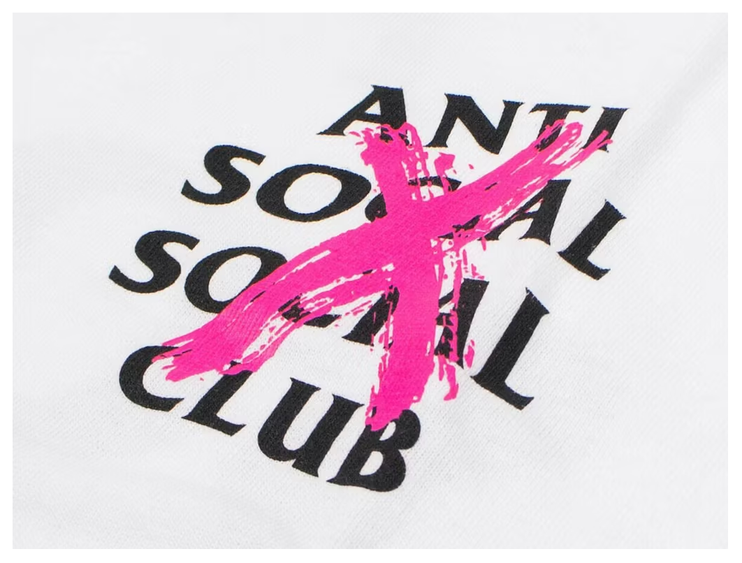 Anti Social Social Club Cancelled T-shirt White