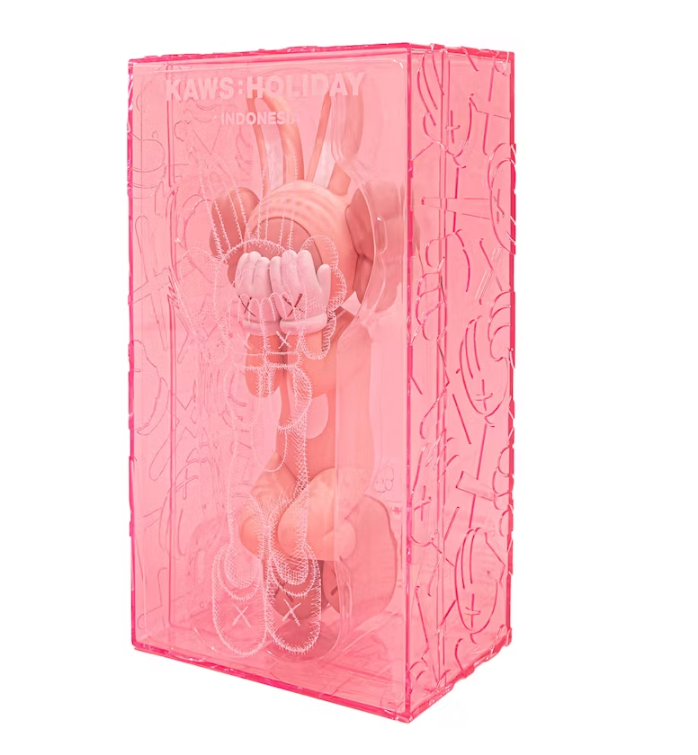 KAWS Holiday Indonesia Figure Pink