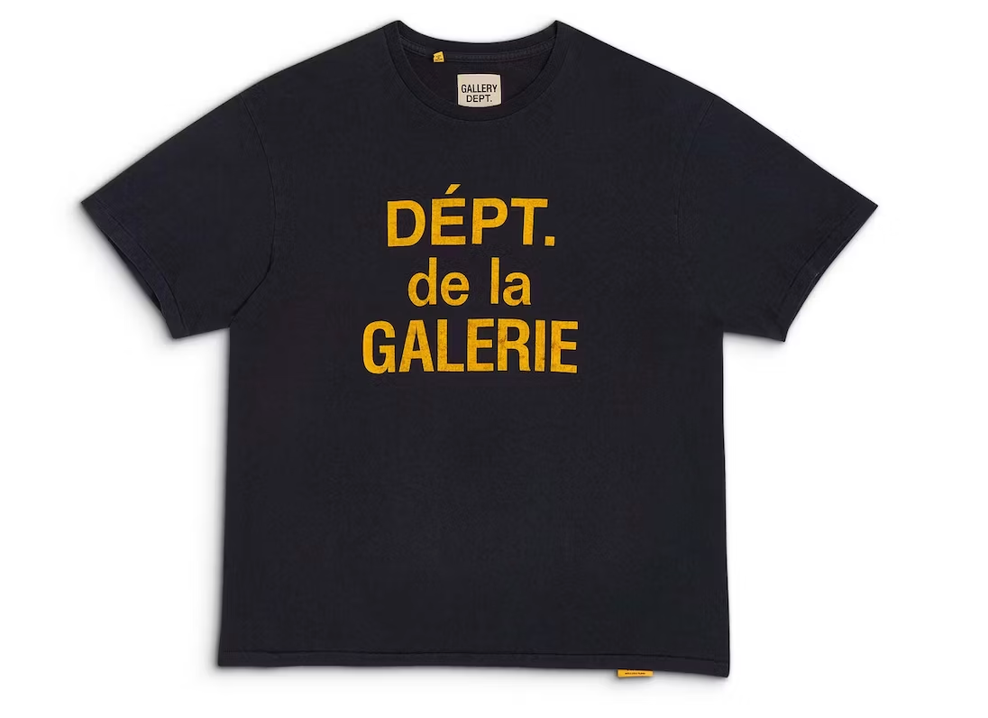 Gallery Dept. Dept De La Galerie Classic Tee Black