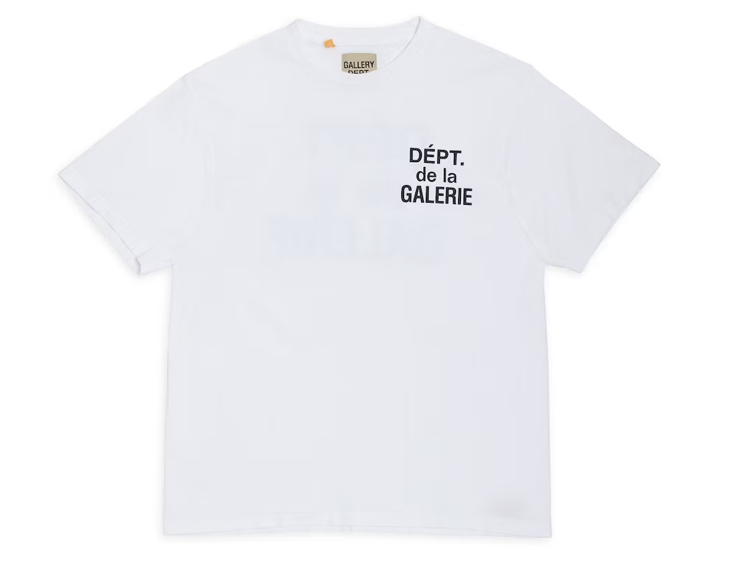 Gallery Dept. French T-shirt White/Black