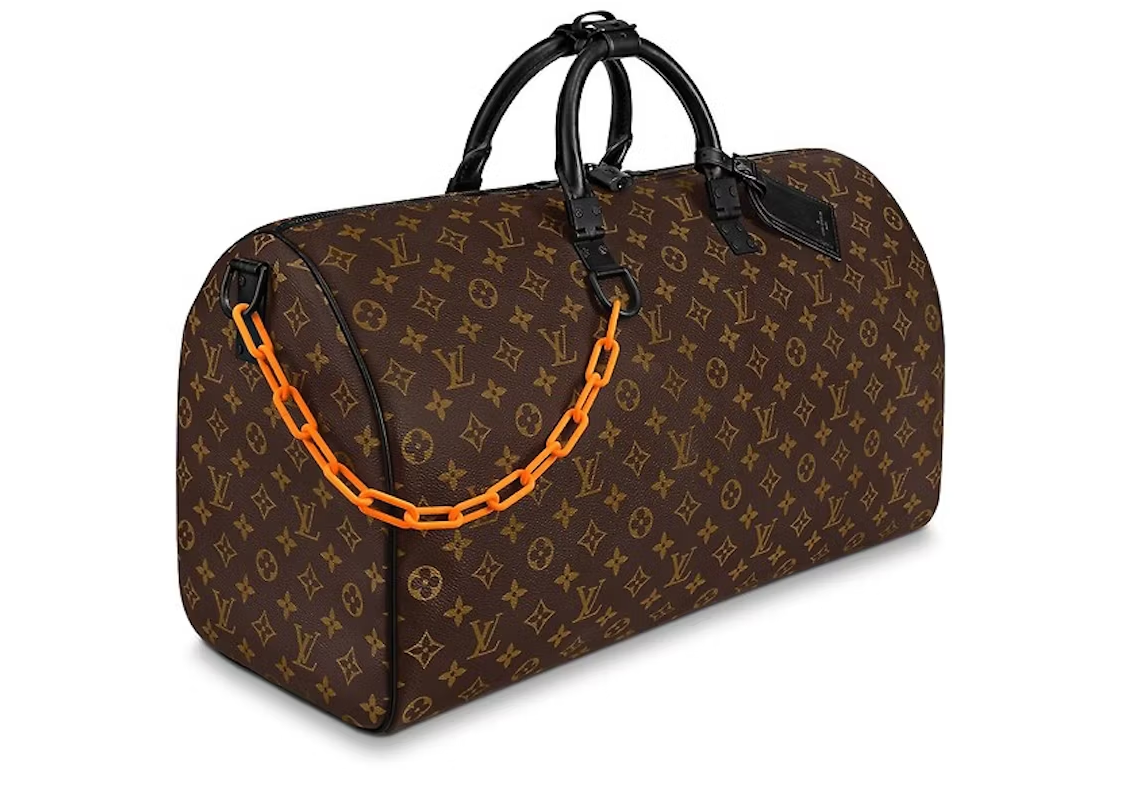 Louis Vuitton Keepall Bandouliere Black-tone 50 Brown