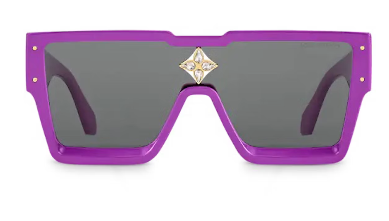 Louis Vuitton Cyclone Sunglasses Purple