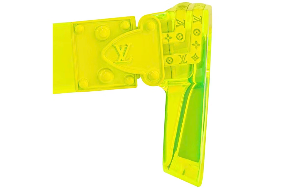 Louis Vuitton 1.1 Millionaire Sunglasses Neon Yellow