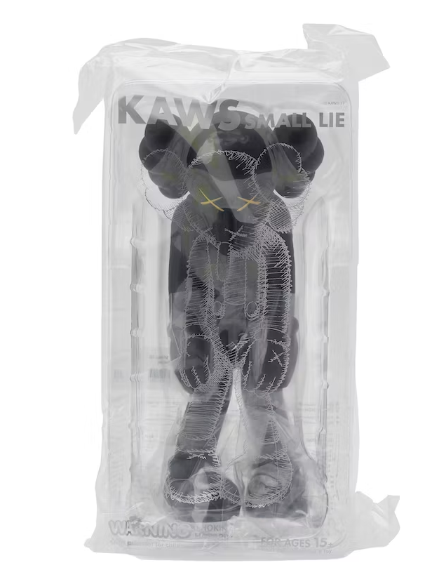 KAWS Small Lie Companion Vinyl Figure Black