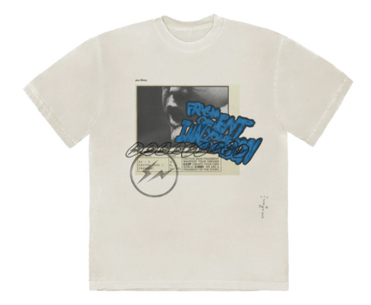 Travis Scott Cactus Jack For Fragment Manifest T-shirt White