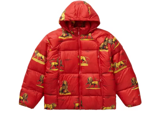 Supreme Featherweight Down Puffer Jacket Lions