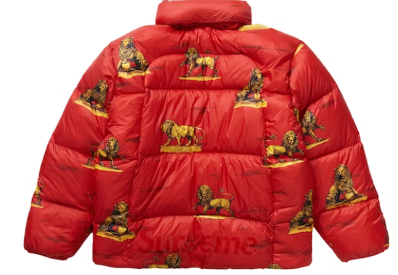 Supreme Featherweight Down Puffer Jacket Lions